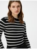 KOTON SWEATERS BSC in Schwarz Gestreift