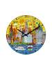 Goebel Wanduhr " James Rizzi My New York City Sunset " in Bunt
