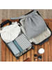 DuneDesign 6er Set Packbeutel Lenaro in Grau