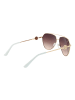 Guess Damen Sonnenbrillen Flieger Gold