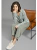 Kangaroos Ajourstrickjacke in graublau