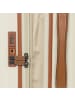 BRIC`s Taormina 4 Rollen Trolley M 69 cm mit Dehnfalte cream