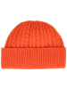 BREITER Strickmütze in rot