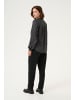 Kaffe Langarm-Bluse KAkarli Regular fit in Black Oyster