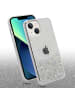 cadorabo Hülle für Apple iPhone 14 PLUS Glitter in Transparent mit Glitter