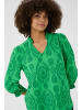 CULTURE Kurzarm-Bluse CUtia Casual fit in Green/Green