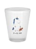 Mr. & Mrs. Panda Schnapsglas Einhorn Teddy ohne Spruch in Transparent