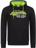 Lonsdale Hoodie "Gratwich" in Schwarz