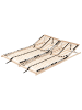 Beliani Lattenrahmen MONTHOIS in Braun - (W) 178 x (H) 11 x (L) 195 cm