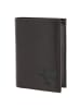 oxmox Leather Geldbörse RFID Schutz Leder 13 cm braun-freedom pigeon