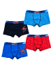 Spiderman Spiderman Boxershorts 4er Pack Unterhosen in blau