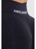 SMILODOX Shorts Batik Acid Vera Scrunch in Schwarz