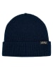 Lundhags Core Ribbed Beanie in Dunkelblau