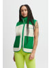 TheJoggConcept. Fleeceweste JCBERRI WAISTCOAT 3 - 22800160  Weste mit farbigenDetails in Grün