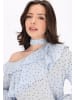 faina Women Blouse in blue black