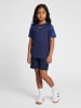 Hummel T-Shirt Hmlblaze26 Kinder in MARINE/CHERRY TOMATO