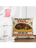 Mr. & Mrs. Panda Kissen 40x40 Dackel gemütlich Design mit Spruch in Weiß