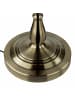 Licht-Erlebnisse Stehlampe (B)40.5 x (L)40.5 x (H)164 cm in Messing Antik Braun