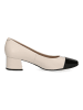 Caprice Pumps in Beige/Schwarz