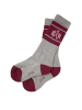 Band of Rascals Socken " Sport " in grey-bordeaux