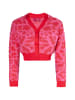 Swirly Damen Cardigan in PINK ROT
