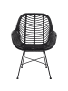 Beliani Esszimmerstuhl CANORA in Schwarz - (W) 64 x (H) 89 x (L) 62 cm