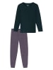 Schiesser Pyjama Nightwear Serie in nachtblau