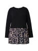 Ulla Popken Langarmshirt in schwarz