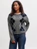JJXX Strickpullover in Dark Grey Melange