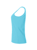 tectake Einfarbiges Damen Top, hellblau