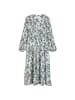 Marc O'Polo Stufenkleid mit Allover-Print relaxed in Light Blue