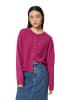 Marc O'Polo DENIM Rundhals-Cardigan in Fresh Fuschia