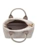 DuDu Ibiza Handtasche Leder 22 cm in pearl grey