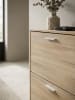 KADIMA DESIGN Schuhschrank WL5.828 Modern 120 x 81 x 24 cm Holz Schuhregal 4 in Sonoma