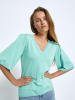 Peppercorn Pullover in Lichen Mint