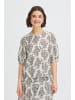 Fransa Kurzarm-Bluse FRARIANA Regular fit in BOHO MUSE WHITE W. BLACK