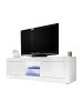 CALICOSY TV-Möbel INITIAL in Weiß - (W) 180  x (H) 56  x (L) 43  cm