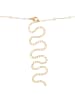 Steel_Art Bauchkette Damen mit Verlängerungskettchen Lune goldfarben in goldfarben