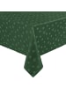 Erwin Müller Jacquard Tischdecke Almeria in dunkelgrün