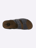 Franken-Schuhe Pantolette in dunkelblau