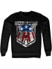 Captain America Pullover in Schwarz