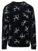 Huf Huf Gestrickte Strickjacke in black