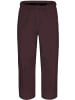 Normani Outdoor Sports Kinder Regenhose mit Fleecefutter in Bordeaux