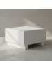 KADIMA DESIGN Couchtisch MONOBLOC 60x60x35 cm Hochglanz, Wohnzimmertisch Cube