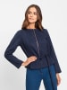 Heine Lederimitat-Blazer in marine