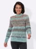 WITT WEIDEN Pullover in jade-braun-meliert