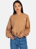 Reell Pullover "Women Amara Crewneck" in Braun
