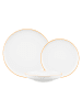 Seltmann Weiden 18-tlg. Teller-Set Sento Home Pure Lines in in Mango Orange