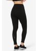 super.natural Funktionelle Running-Tights mit Reflektoren in schwarz