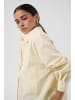 Kaffe Hemd langarm KAaster Loose fit in Sunlight Chalk Black Stripe